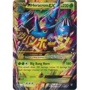 XY Furious Fists 112/111 M Heracross EX (Mega Secret Rare)