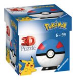 Pokemon Great Ball 3D Jigsaw Puzzle (54 piece)