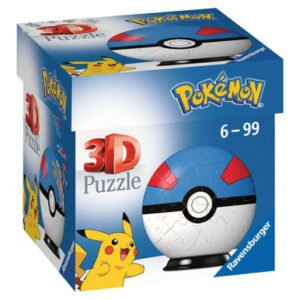 Pokemon Great Ball 3D Jigsaw Puzzle (54 piece)