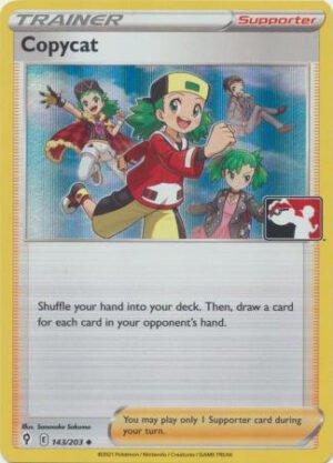 Evolving Skies 143/203 Copycat (Prize Pack League Promo Holo)