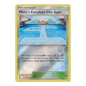 Hidden Fates 61/68 Misty's Cerulean City Gym (Reverse Holo)