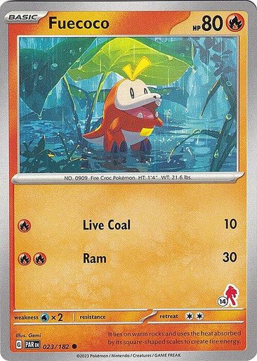 SV Paradox Rift 023/182 Fuecoco (Armarouge Symbol 14)