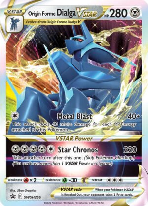 Sword & Shield Promo SWSH256 Origin Forme Dialga VSTAR (Full Art)