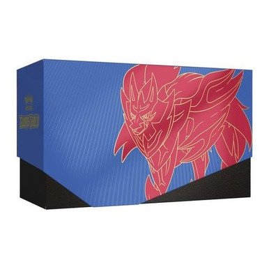 Sword & Shield (Base) EMPTY Elite Trainer Box Zamazenta (Blue Box)