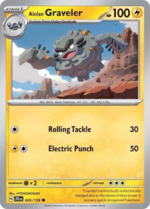 SV Journey Together 045/159 Alolan Graveler