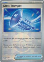SV Prismatic Evolutions 110/131 Glass Trumpet (POKE BALL Pattern Holo)