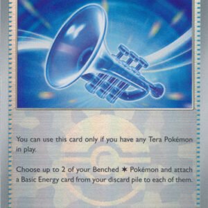 SV Prismatic Evolutions 110/131 Glass Trumpet (POKE BALL Pattern Holo)
