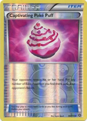 XY Steam Siege 99/114 Captivating Poke Puff (Reverse Holo)