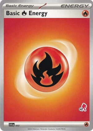 Scarlet & Violet SVE EN02 Basic Fire Energy (Armarouge Symbol 32)