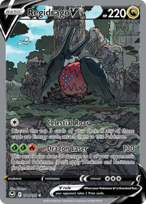 SWSH Silver Tempest 184/195 Regidrago V (Alternative Art, Full Art)