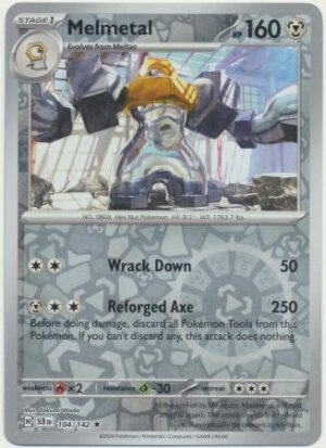 SV Stellar Crown 104/142 Melmetal (Reverse Holo)