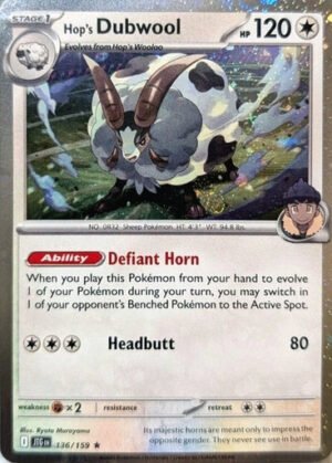 SV Journey Together 136/159 Hop's Dubwool (Cosmo Holo)