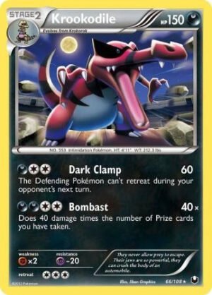 Dark Explorers 66/108 Krookodile (Non-Holo)