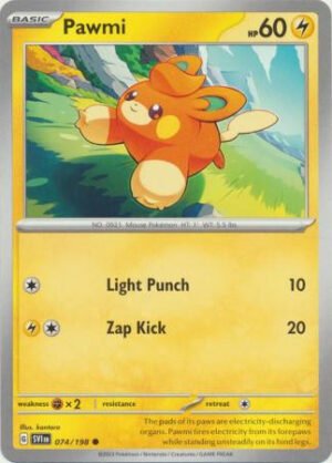 Scarlet & Violet (Base Set) 074/198 Pawmi
