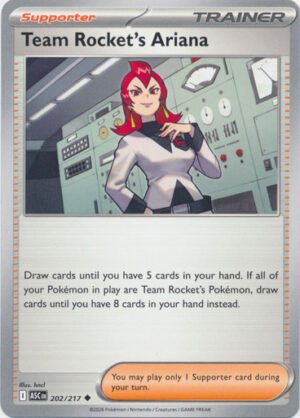 ME Ascended Heroes 202/217 Team Rocket's Ariana