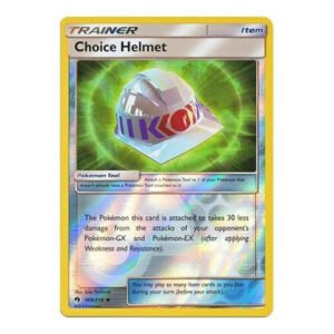 SM Lost Thunder 169/214 Choice Helmet (Reverse Holo)