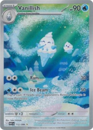 SV White Flare 112/086 Vanillish (Illustration Rare)