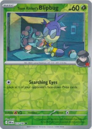 SV Destined Rivals 015/182 Team Rocket’s Blipbug (Reverse Holo)