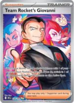 SV Destined Rivals 238/182 Team Rocket's Giovanni (Alternative Art, Full Art)