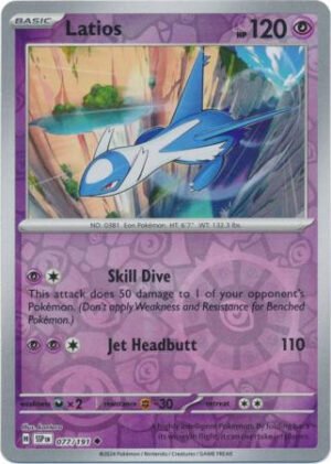 SV Surging Sparks 077/191 Latios (Reverse Holo)