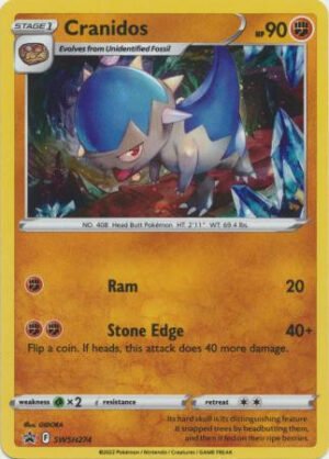 Sword & Shield Promo SWSH274 Cranidos