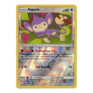 SM Cosmic Eclipse 169/236 Aipom (Reverse Holo)