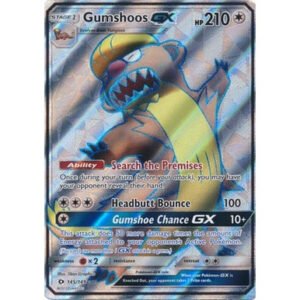 Sun and Moon (Base Set) 145/149 Gumshoos GX (Full Art)