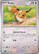 Scarlet & Violet 151 133/165 Eevee (Pokemon Together Stamp)