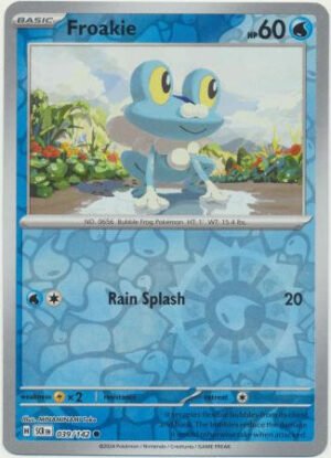 SV Stellar Crown 039/142 Froakie (Reverse Holo)