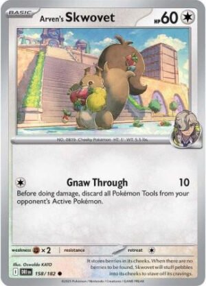 SV Destined Rivals 158/182 Arven's Skwovet