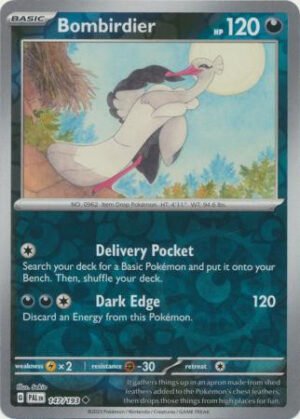 SV Paldea Evolved 147/193 Bombirdier (Reverse Holo)