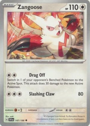 Scarlet & Violet (Base Set) 147/198 Zangoose