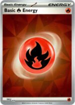 Scarlet & Violet SVE EN10 Basic Fire Energy (Clear Reverse Holo)