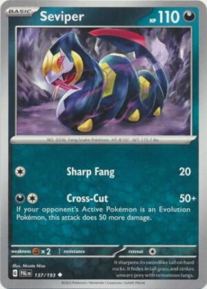 SV Paldea Evolved 137/193 Seviper