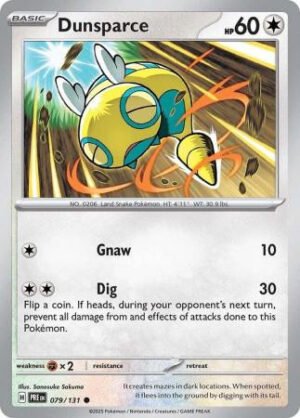 SV Prismatic Evolutions 079/131 Dunsparce