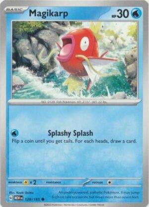 Scarlet & Violet 151 129/165 Magikarp