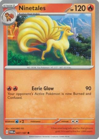 SV Twilight Masquerade 027/167 Ninetales