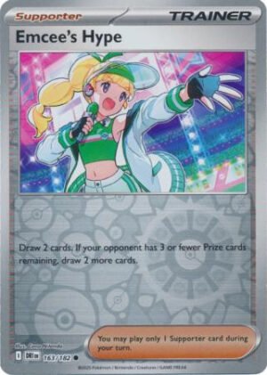 SV Destined Rivals 163/182 Emcee's Hype (Reverse Holo)