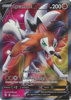 Evolving Skies 187/203 Lycanroc V (Full Art)