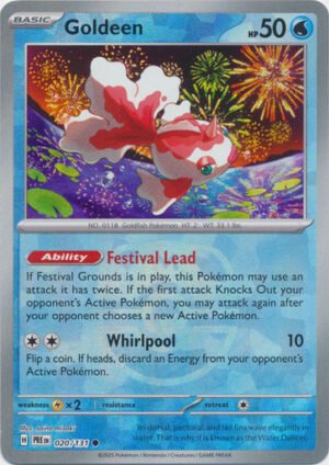 SV Prismatic Evolutions 020/131 Goldeen (MASTER BALL Pattern Holo)