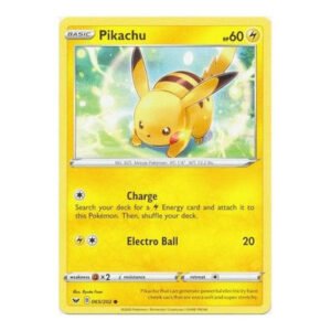 Sword & Shield (Base) 065/202 Pikachu
