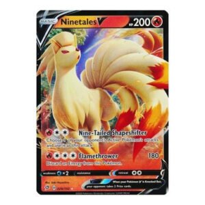 Rebel Clash 026/192 Ninetales V (Half Art)