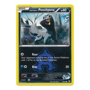XY Double Crisis 16/34 Team Aqua's Poochyena