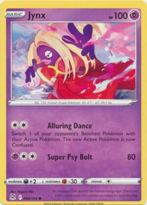 SWSH Lost Origin 068/196 Jynx