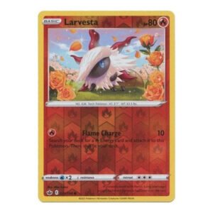 Chilling Reign 023/198 Larvesta (Reverse Holo)