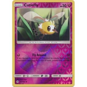 Sun and Moon (Base Set) 92/149 Cutiefly (Reverse Holo)
