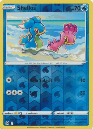 SWSH Lost Origin 039/196 Shellos (Reverse Holo)