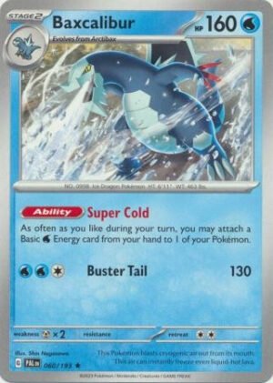 SV Paldea Evolved 060/193 Baxcalibur (Non-Holo)