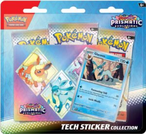 SV Prismatic Evolutions Tech Sticker Collection - Glaceon