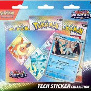SV Prismatic Evolutions Tech Sticker Collection - Glaceon